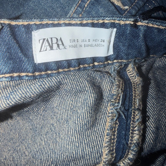 Zara Denim Corset Top - Picture 3 of 3